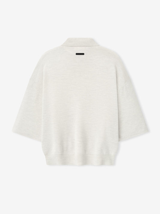 Signature 3/4 Sleeve 90s Knit Polo