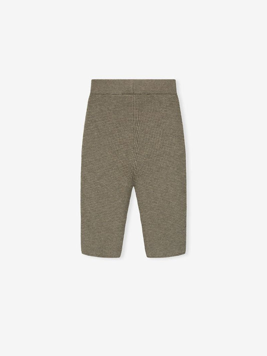 Womens Waffle Knit Biker Short