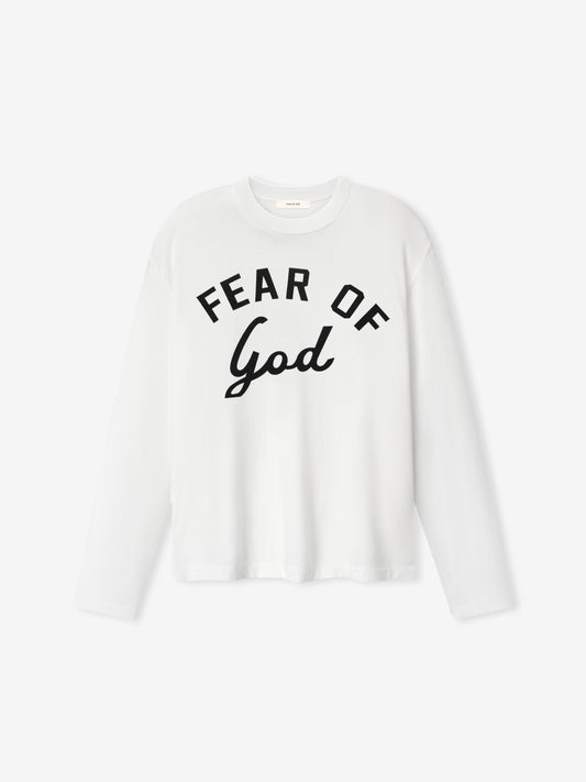 Womens Varsity Long Sleeve Tee