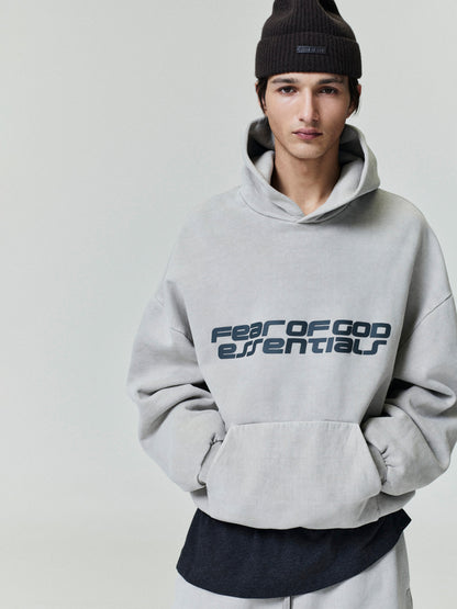 Heavy Fleece 90s Hoodie