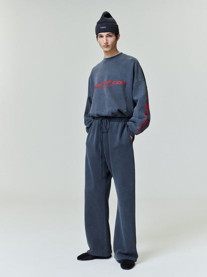 Chicago Heavy Fleece Cropped Sweatshirt