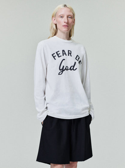 Womens Varsity Long Sleeve Tee