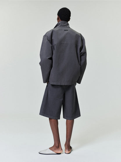 Garment Dyed Cotton Casual Short