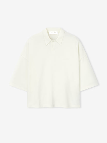 Pique Signature 90s Cropped Polo
