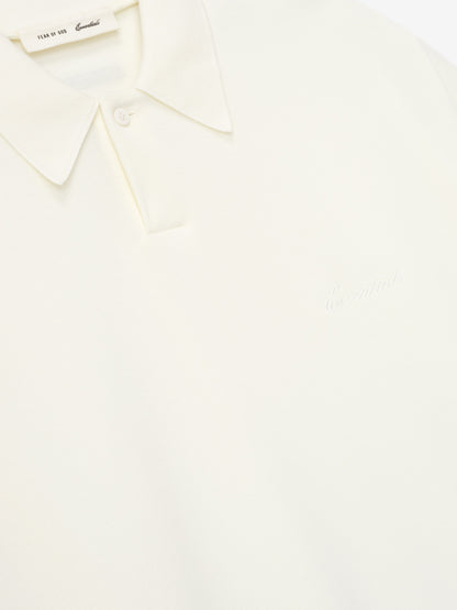 Pique Signature 90s Cropped Polo