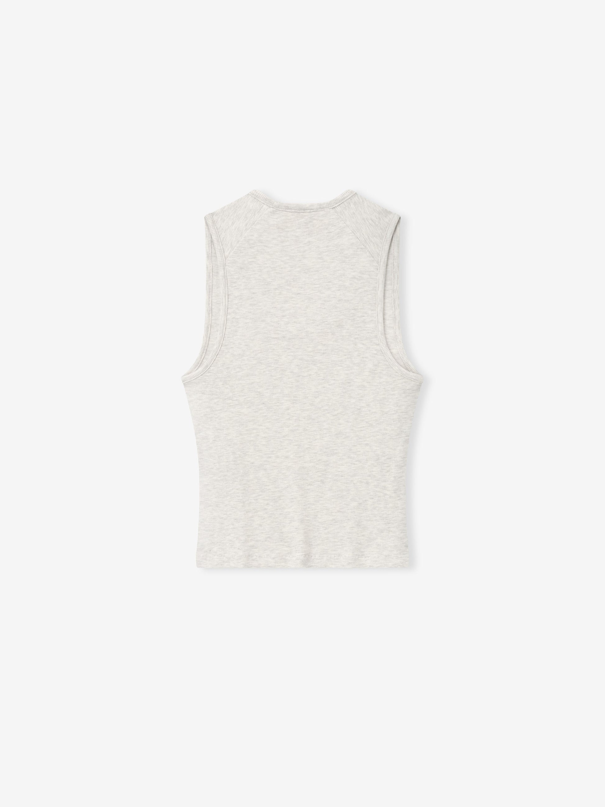 Womens Rib Fitted Tank