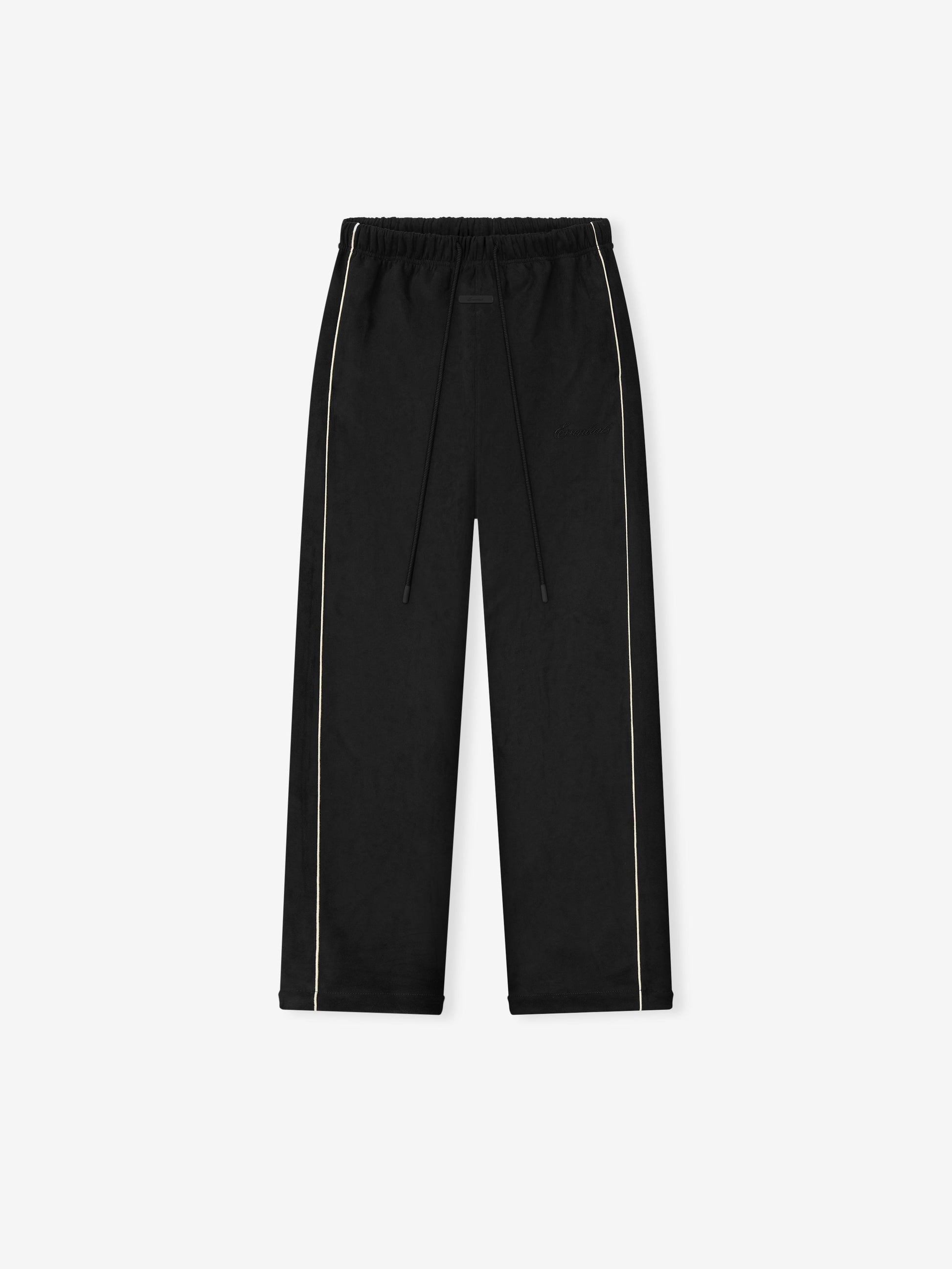Womens Suede Fleece Signature Relaxed Pant