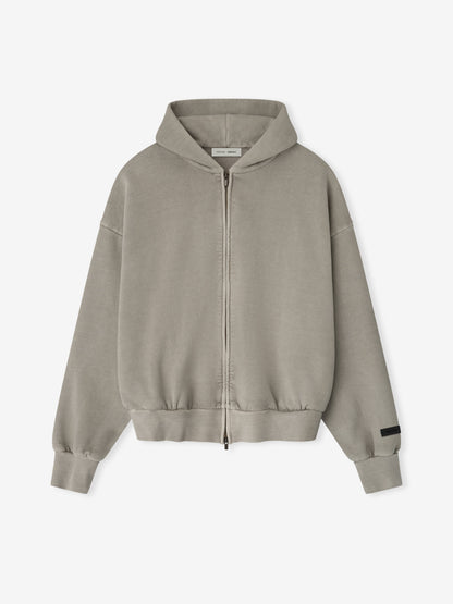 Embroidered Classic Full Zip Hoodie