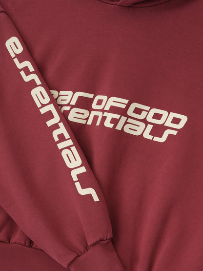 Cropped Relaxed Hoodie