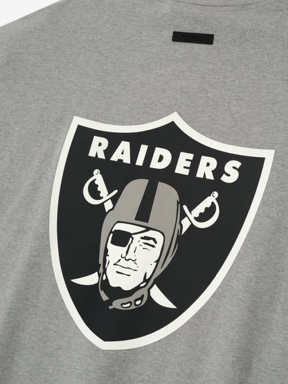 Raiders 90s 3/4 Sleeve Football Tee
