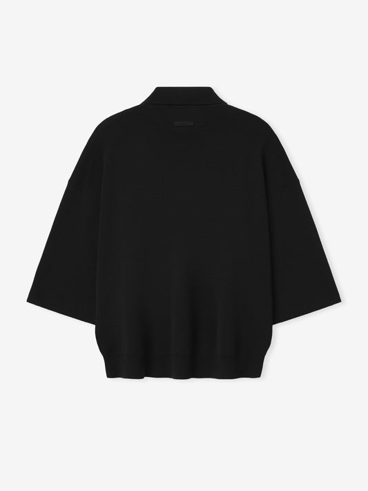 Signature 3/4 Sleeve 90s Knit Polo