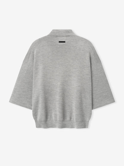 Signature 3/4 Sleeve 90s Knit Polo