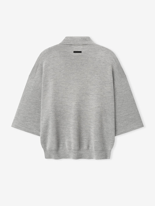 Signature 3/4 Sleeve 90s Knit Polo