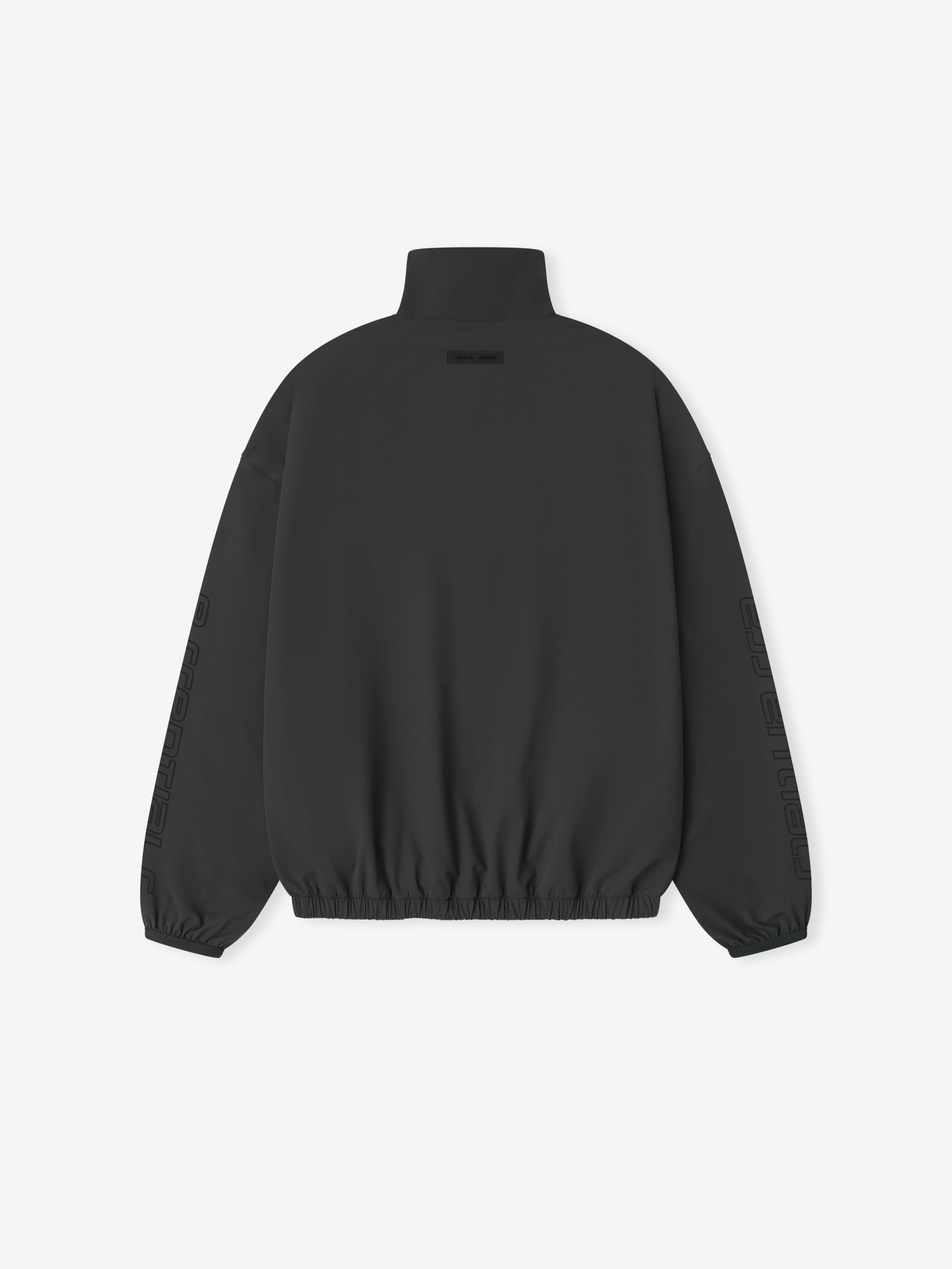 Womens Nylon Half Zip Track Jacket