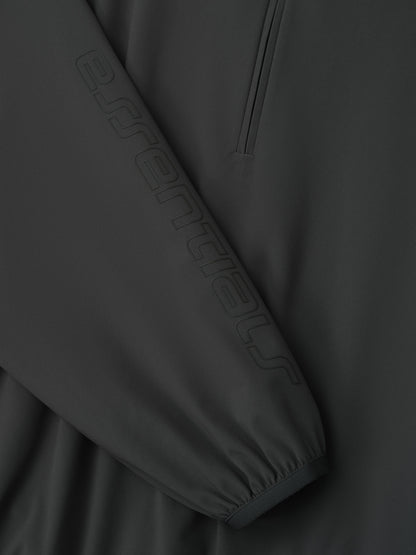 Womens Nylon Half Zip Track Jacket
