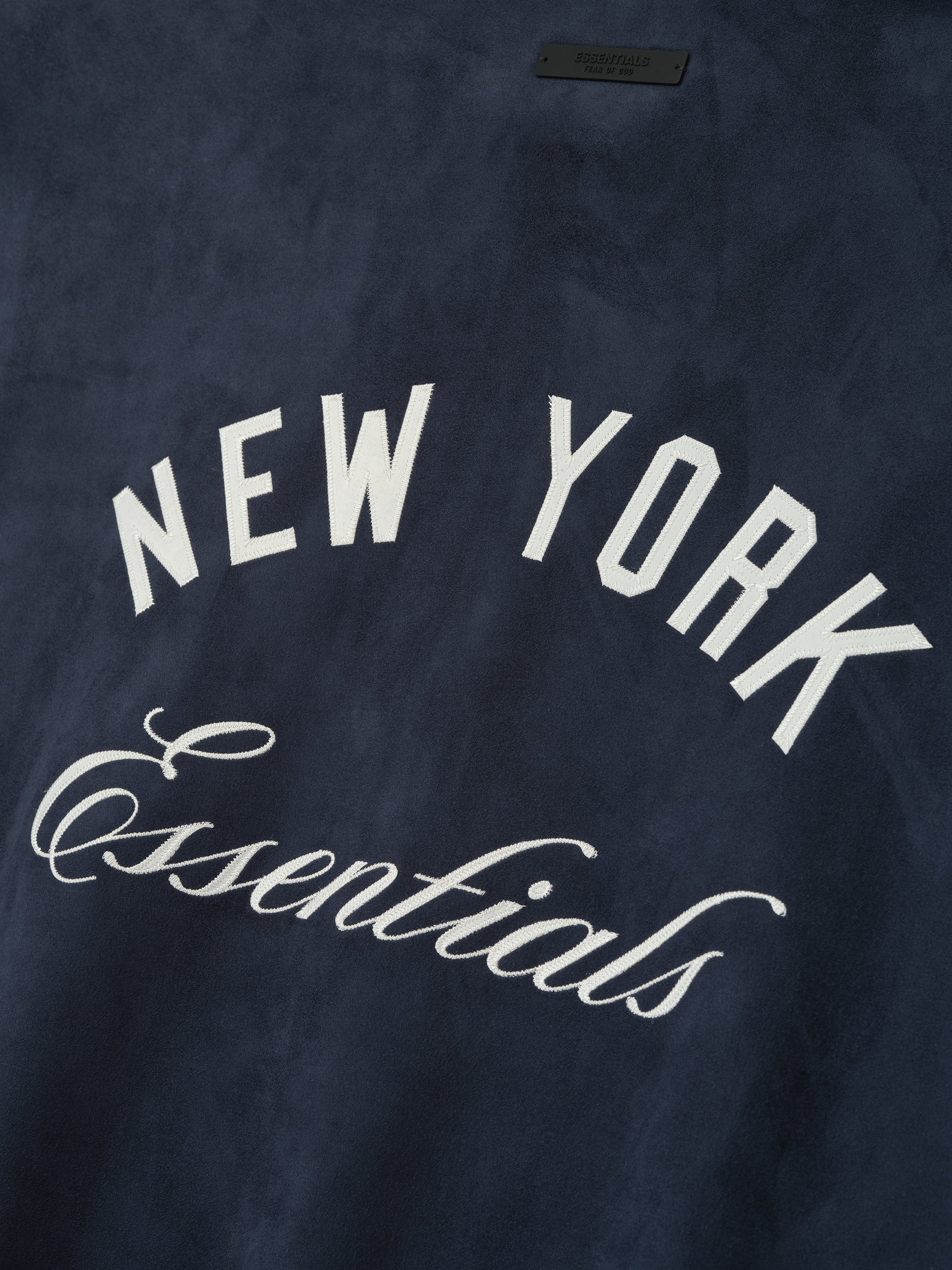 Yankees Suede Fleece Modern Half Zip