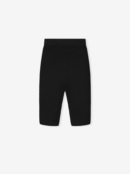 Womens Waffle Knit Biker Short