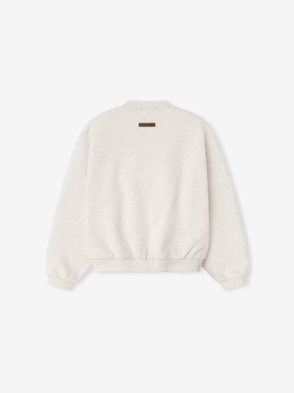 Kids Embossed Classic Crewneck Sweatshirt