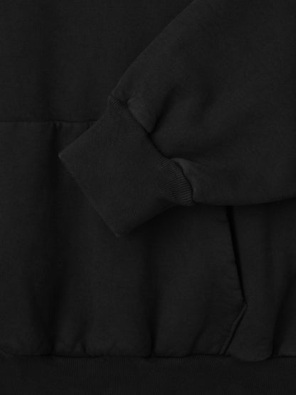 Sunfaded Classic Half Raglan Hoodie W/ Pocket