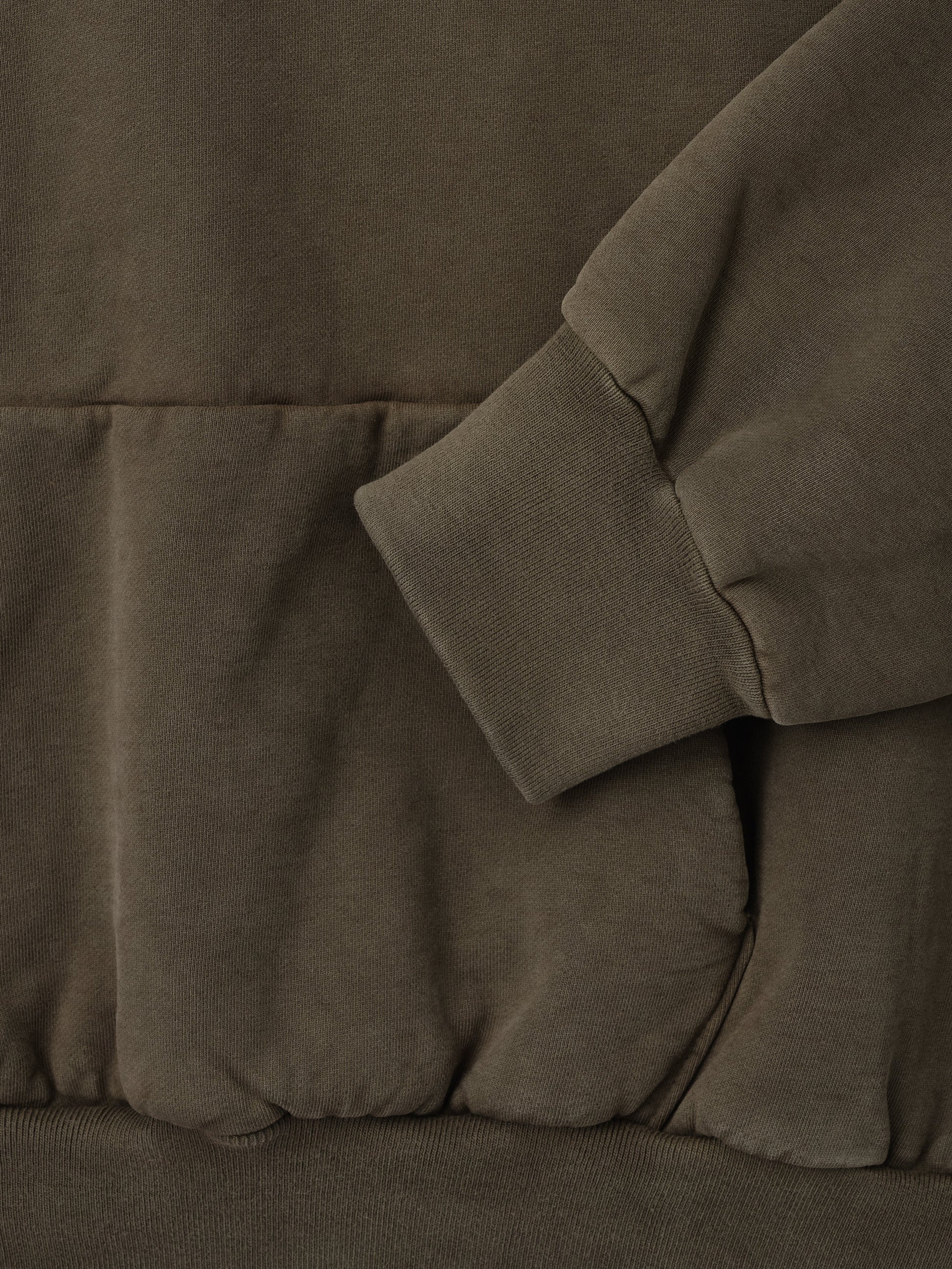 Sunfaded Classic Half Raglan Hoodie W/ Pocket