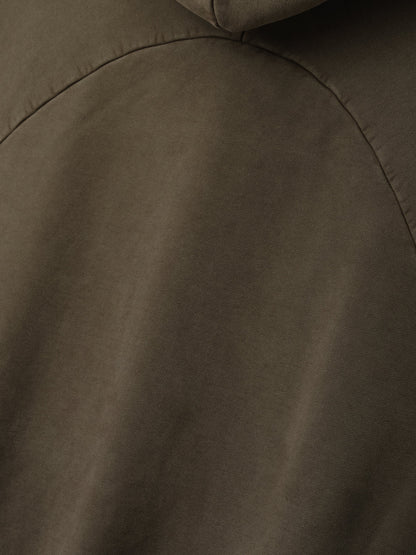 Sunfaded Classic Half Raglan Hoodie W/ Pocket
