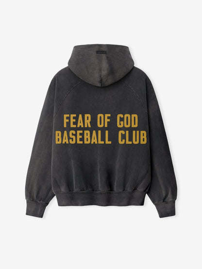 Baseball Club Half Zip Hoodie