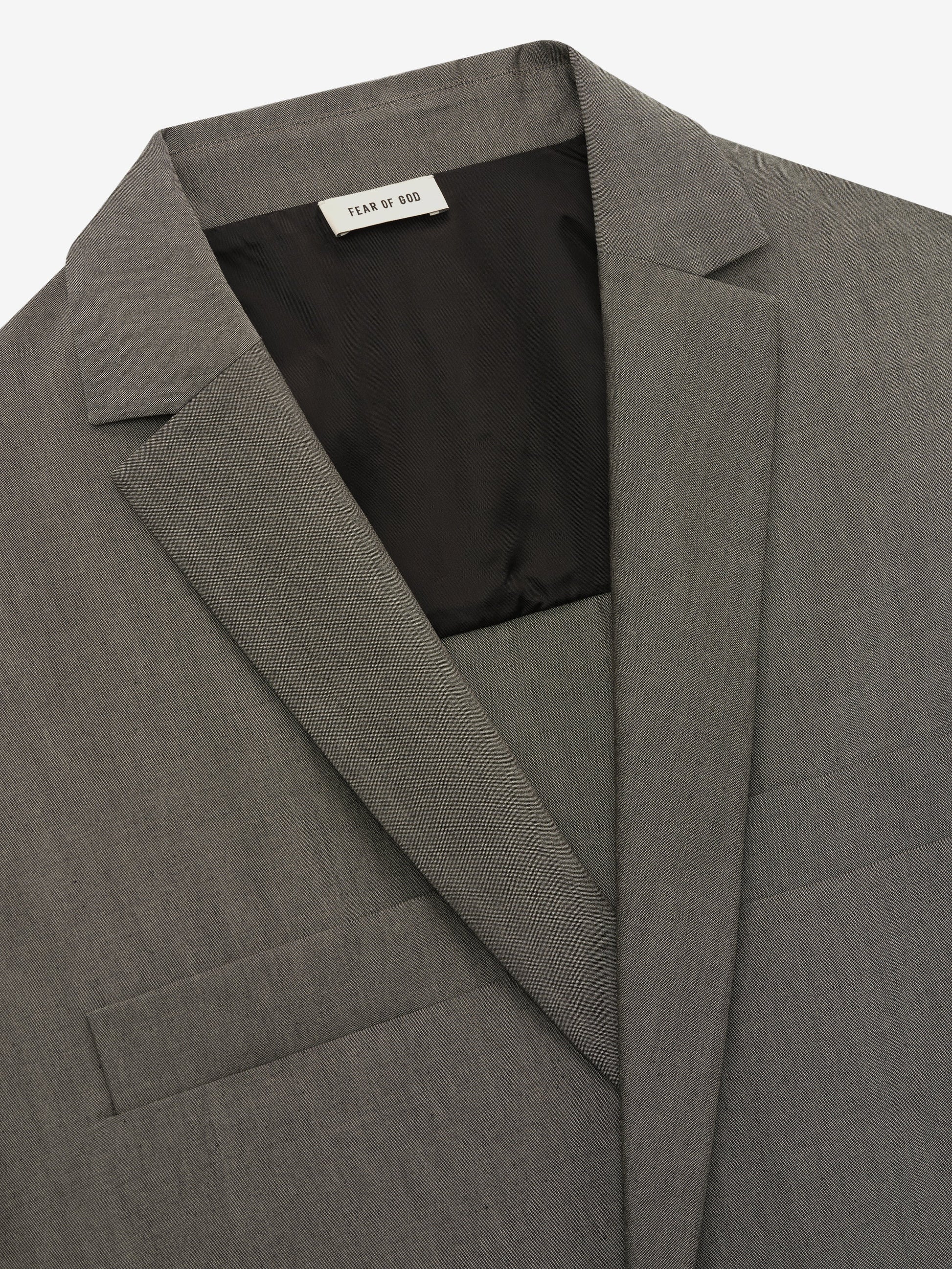 Cotton Wool Oxford Shirt Jacket