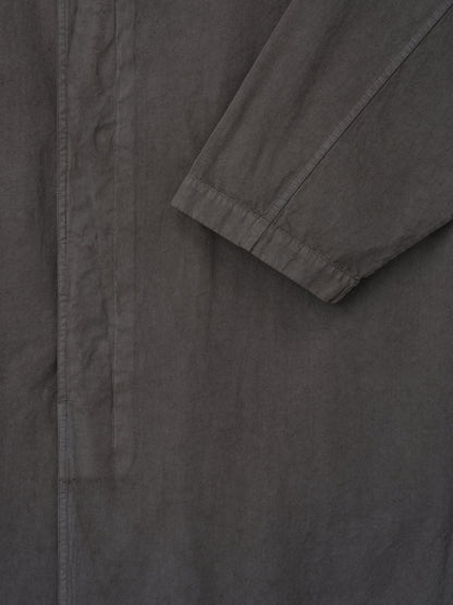 Garment-Dyed Cropped Sleeve Car Coat