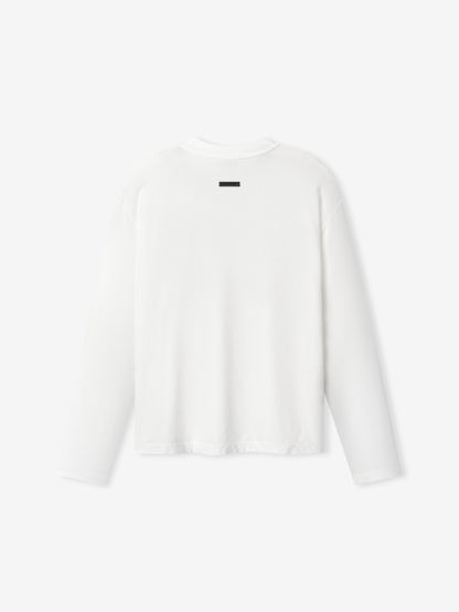 Womens Varsity Long Sleeve Tee