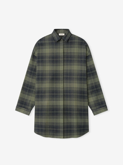Womens Flannel Relaxed Shirt