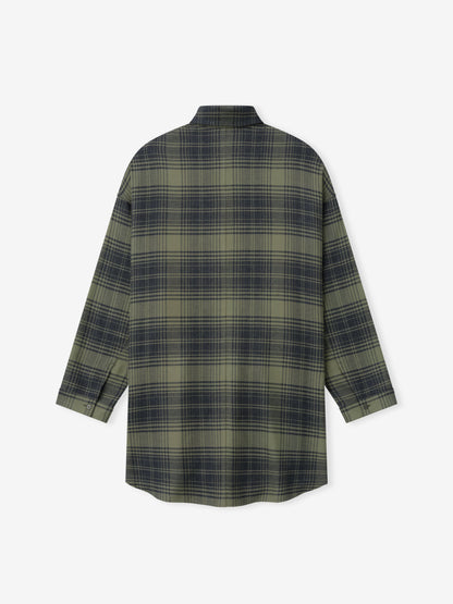Womens Flannel Relaxed Shirt