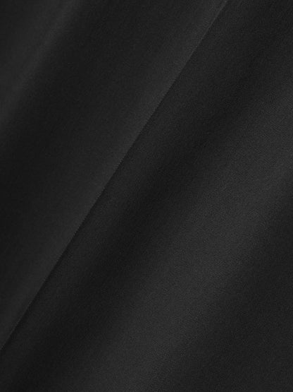 Womens Superfine Wool Twill Wide Leg Pants