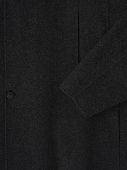 Wool Cashmere Highneck Coat