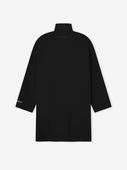 Sporty Nylon High Neck Jacket