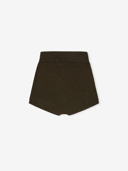 Womens Rib Knit Boy Short